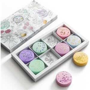 Shower Steamers Aromatherapy 8 Scents Women Lavender Natural Elegant Packaging